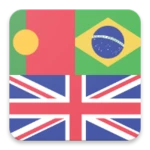 portuguese english dictionary android application logo